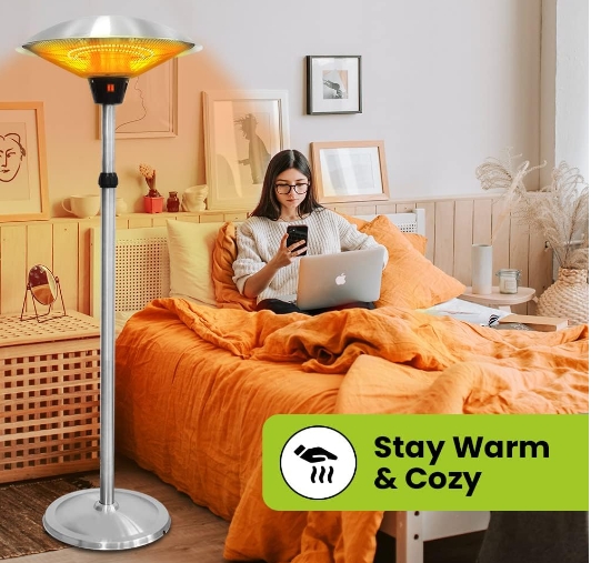 Electric blow heater