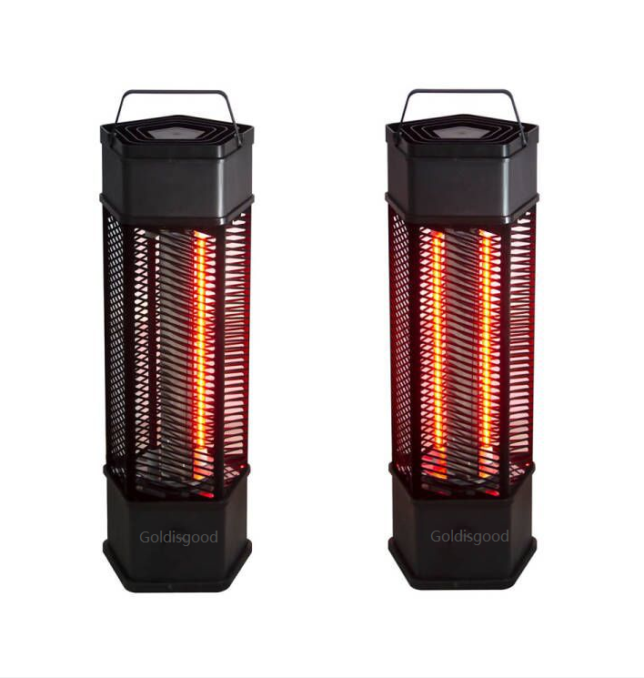 Waterproof infrared table heater